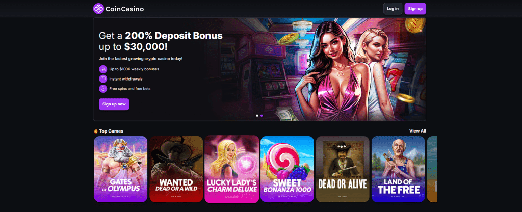 CoinCasino - South Dakota Betting Sites